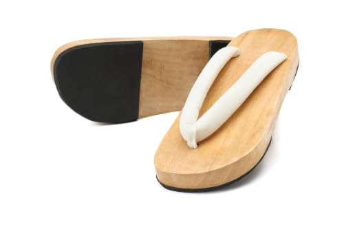 Image of Japanese Wooden Clogs Geta Slippers