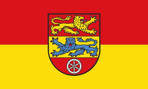 Drapeau de Göttingen grand format horizontal résistant au vent