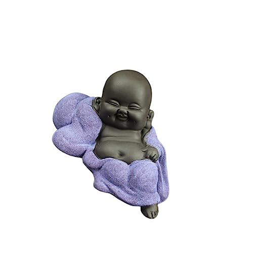 Bouddha Maitreya céramique pour cérémonie du thé et maison zen