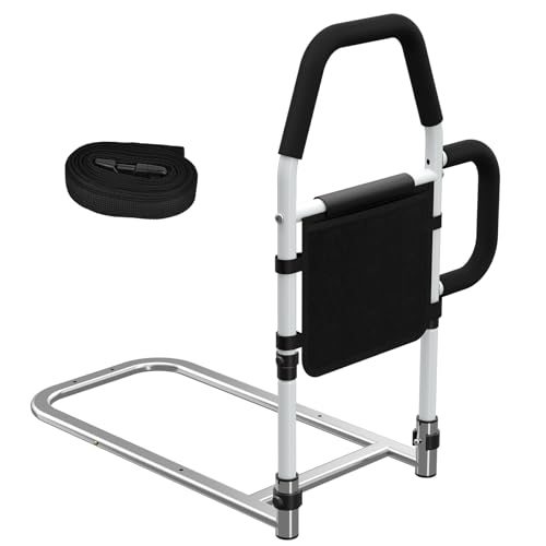 Reviews de Accesorios de cama al mejor precio. 41 HALMAN Rieles de Cama para Adultos Mayores de Seguridad, Barandal para Cama Adulto Movible con 2 Reposabrazos y Bolsillos de Almacenamiento, Sin Perforación, Soporte de hasta 300...