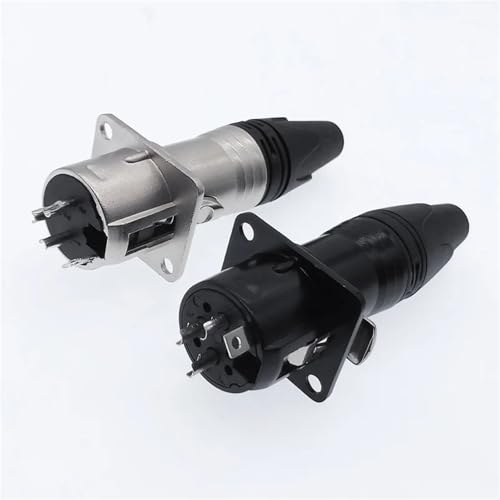 Conector XLR de metal de 3 pines macho hembra YS145 YS146 7