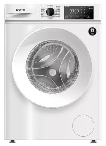 Lavadora Infiniton WM-F94AWM, 9 kg, 1400 RPM, A, Blanco, Vapor Care