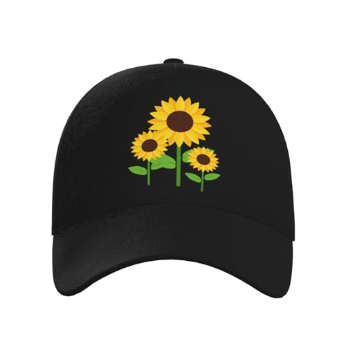 Sunflower Baseball Hats for Men and Women - Classic Adjustable Hats2