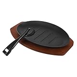Photo Gallery alipis mini padella in ghisa con base in legno da piastra grill per bistecche e bbq pentola tonda per forno piano cottura e esterna eccellente ritenzione del calore e facile manutenzione Photo Gallery alipis mini padella in ghisa con base in legno da piastra grill per bistecche e bbq pentola tonda per forno piano cottura e esterna eccellente ritenzione del calore e facile manutenzione