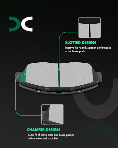 Image of SCITOO Front 10.3 inch Brake Pads and Rotors Kits Brakes Kits:31311;D465