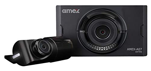 ドライブレコーダー前後カメラfullHD200万画素 AMEX-A07W 黒 Amazon.co.jp: 【青木製作所】 AMEX プレミアムスタンダード