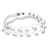 Ipetboom Correas Elásticas para Tacones Altos con Perlas Decorativas y Hebilla Antideslizante Cordones Invisibles para Zapatos de Mujer Seguro y Estilo Elegante