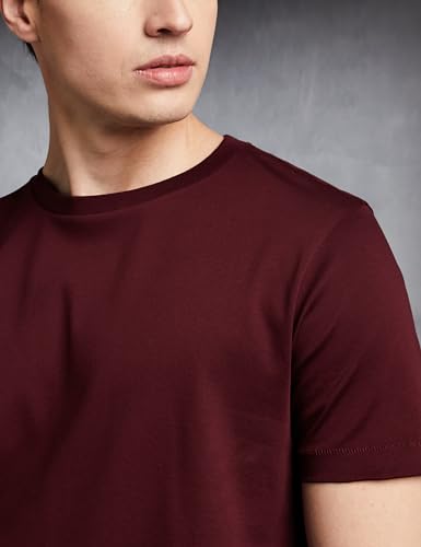 Symbol Premium Men's Super Soft Round Neck Solid T-Shirt: Regular Fit