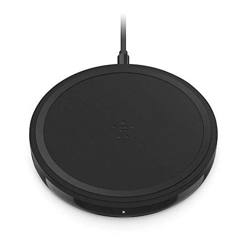 Belkin Boost Up Wireless Charging Pad 10W – Qi Wireless Charger for iPhone XS, XS Max, XR / Samsung Galaxy S9, S9+, Note9 / LG, Sony and more (Black)