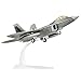 HANGHANG 1/100 Scale F-22 Raptor Attack Plane Diecast Airplane Model Military Plane for Commemorate Collection or Gift(Wheels Iinstalled)