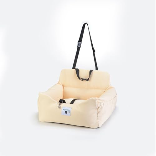 「NexPon」 ペットドライブシート 車載用犬の安全ベッド 犬 ドライブボックス インドアアウトドア両用 耐咬防水設計 ドライブボックス 犬 車用ケージ付きペットシート 洗えるペットキャリー ペットドライブボックス (k)