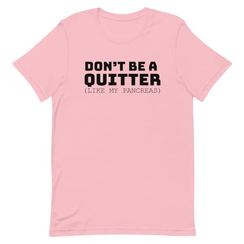 Teegarb Letter Blanket T-Shirt Unisex Hilarious Insulin Dependant Enthusiast Retinopathy Diabetics Humorous Glucose Pink