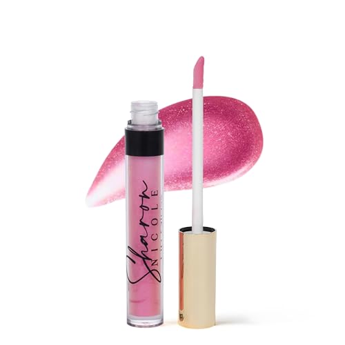 Sharon Nicole Pink High Gloss, Long Lasting, Moisturizing Lip Gloss | Provides All Day Comfort & Wear | Cruelty Free | Beauty Made in Italy Shade Twin Flame