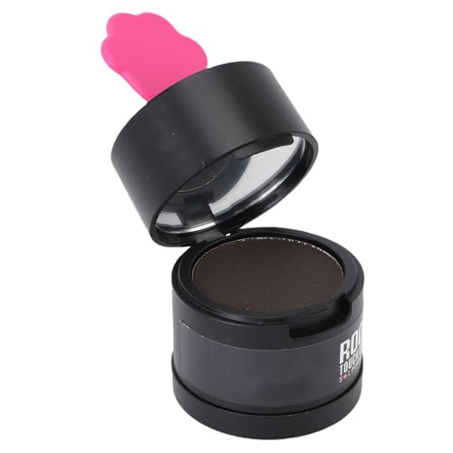 TARSHYRY Instantáneos en el Polvo del Cabello de la Sombra, la Raíz, el Color del Cabello de la Raíz para la Cobertura de Grises, la Raíz del Cabello, Retoque para el Gris Delgado, a (Marron oscuro)