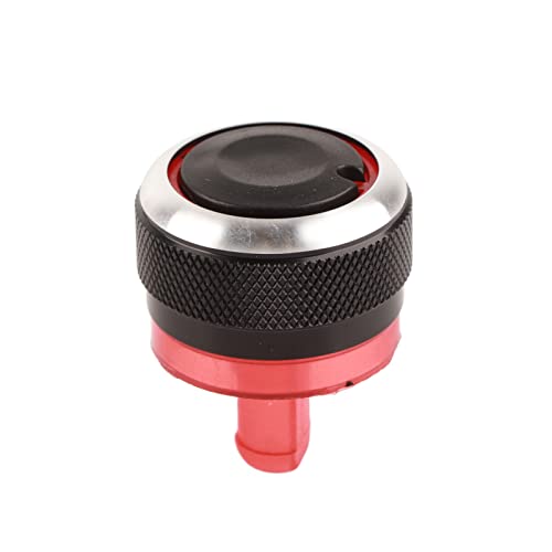 AMAKO 3 Pcs Pierras de Calor y Ac: Perillas de Control de Clima de Metal Duradero para Ci Troen C2, Xsara y 206+/207 Autos