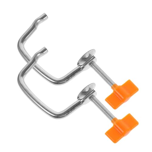 NUOBESTY Clip de Fijación para Máquina de Pasta Manual 2 Piezas de Repuesto Aplicables Accesorio Resistente para Máquina de Hacer Pasta Adecuado para Cocina Doméstica y Mantenimiento
