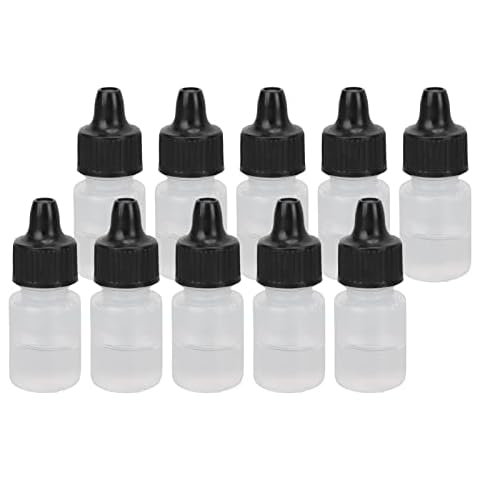 TIKATARER Hair Clipper Oil Blade Oil, 10pcs Electric Oil Lubricant Shaver Maintenance Lubricant Set Electric Shaver lubricating Oil for Hair Trimmers, Blades and Sewing Machines Cover