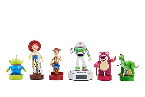 Robosen MINI Robot, Toy Story Series, 30th Anniversary Collector's Set, Smart Toy, Digital Drive Base with 4-Axis Controls, Buzz, Woody, Lotso, Rex, Jessie, Alien