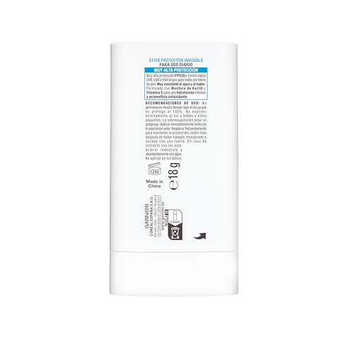 Miniatura 2 de Garnier Stick Invisible Super UV FPS50+ con Vitamina E Fórmula Vegana, 18g