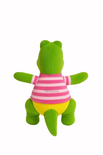 Image of Crocodile Soft Toy for Girls Boys Kids, Green Animal Stuffed Baby Teddy Gift Birthday, 30 cm
