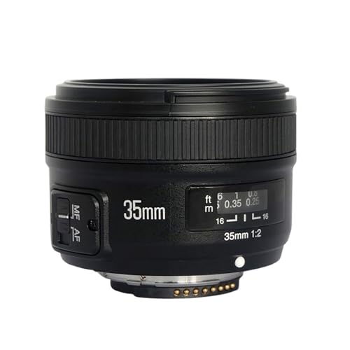 �����Y�A�N�Z�T���[�A YN35MM F2N AF MF 35mm F2.0 ����a�L�p�Œ�œ_�����Y�A�݊���������܂� �j�R���J�����ƌ݊������� �A�̖�O���P����