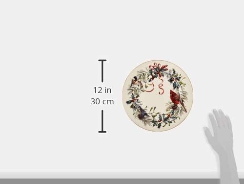 Miniatura 5 de Lenox 883433 Winter Greetings - Juego de 3 piezas, color rojo y verde