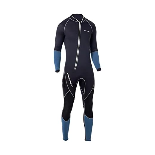 YIJU de neoprene de 3mm manga longa com zíper frontal elástico roupa de banho completo surf roupa de mergulho para esportes ao ar livre mergulho, médio