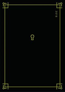 本の謎解き手帳2018 ブラックの表紙