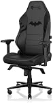 Secretlab Titan Evo Dark Knight Gaming Chair - Reclining, Ergonomic, Comfortable Computer Chair with 4D Armrests, Headrest & Lumbar Support - Small - Black - Leatherette