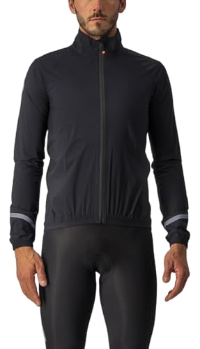 Amazon.com: CASTELLI Men's Emergency 2 Rain Jacket, Waterproof