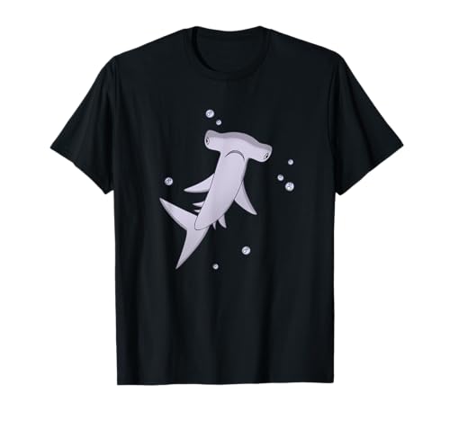 Hammerhead Shark Diving Diver Biólogo marino y surfista Camiseta