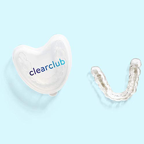 ClearClub | Custom Dental Night Guard for Teeth Grinding & Clenching, Relieve Soreness in Jaw Muscles | 2mm Upper Guard | 1 Guard Kit