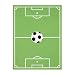 TT Home Alfombra Infantil Juego para Dormitorio Infantil con Campo De Fútbol...