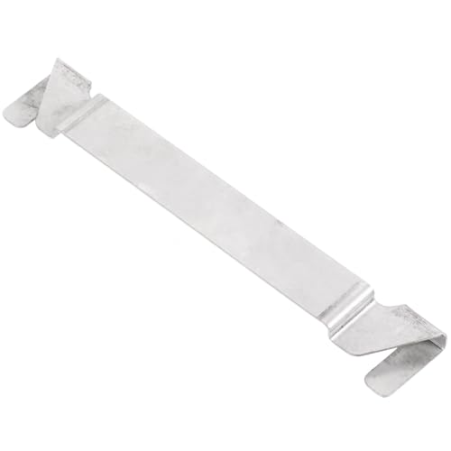 Hemobllo Supporto per paletta da barbecue in acciaio inox, resistente al calore, pratico supporto per posate da barbecue, supporto per griglia pulito