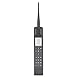 Tonysa Vintage-Telefon-Ornament, 80er-90er-Jahre-Telefon-Requisiten, Handy-Ornament, Simulations-Requisiten, Foto-Requisiten, Telefonmodell, Retro-Handy-Ornament (Black)