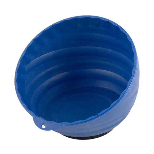 Yiju Gym Chalk Bowl, Gym Chalk Storage Container, Gym Accessories, Storage Bowl, Chalk Holder for Sports Bouldering Barbell, Blue