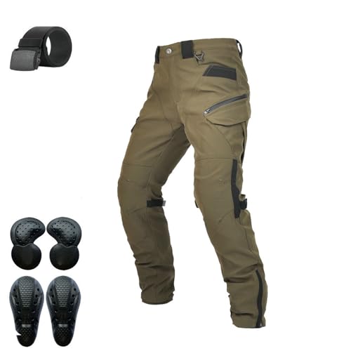 EKON Road Armor Riding Pants – Heavy-Duty Abrasion-Resistant Motorcycle Trousers