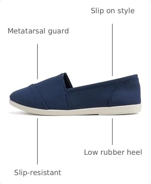 Image of Soda Shoes Women's Obji Round Toe Casual Flat with Padded Insole