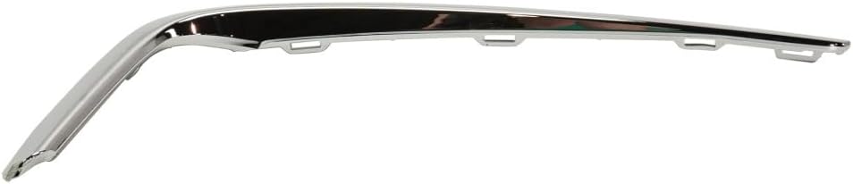 For Acura MDX 2017 2018 2019 2020 Bumper Cover Molding Passenger Side | Front | ABS Plastic | Chrome | Replacement For AC1047102 | 191275538241