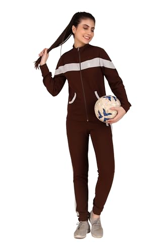 Image of Zicada Women's Atheletic Gym Running Sports Track Suit | Regular Casual Fit | Running Suit for Girls & Women