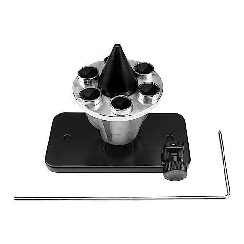 ATRACYPART 42-047 Magnetic Wall Mount Blade Balancer, Compatible with All Lawn Mower Blades, Stihl Troy Husqvarna and More, Replaces# 339075B, Balances Blades After Sharpening (Black)