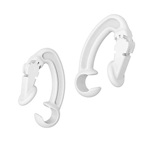 Earhook Kulaklık Tutucu Aparat – Evrensel Uyumlu, Düşme Önleyici, Ayarlanabilir Kanca Tasarım, Spor ve Günlük Kullanım için Rahat Kulaklık Askısı (Beyaz)