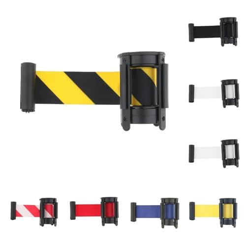 Poteau de guidage de 2 m avec sangle pour structurer les files d'attente extérieures - 4