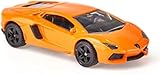 Siku 1449, Lamborghini Aventador LP 700-4 Sportwagen, Metall/Kunststoff, Orange, Spielzeugauto für Kinder