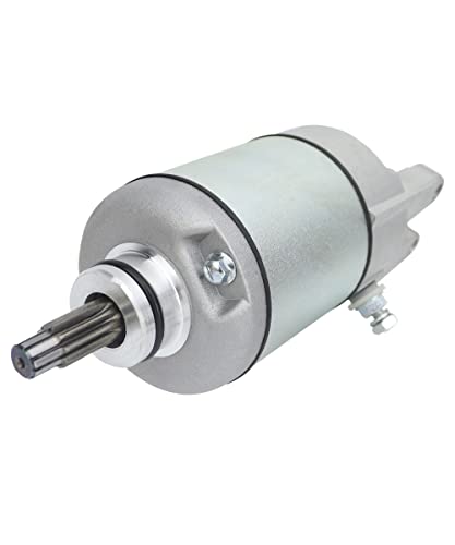 Image of Starter & Relay for Honda Rubicon TRX500FA 2001-2014| TRX500FGA 2004-2008| TRX500FPA 2009-2014, 31200-HN2-A01 31200-HN2-003 18610 18666, FourTrax Rubicon 500 Starter