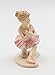 Cosmos Gifts 20863 Ballerina in Pink with Knee Down Ceramic Figurine, 4-1/2-Inch