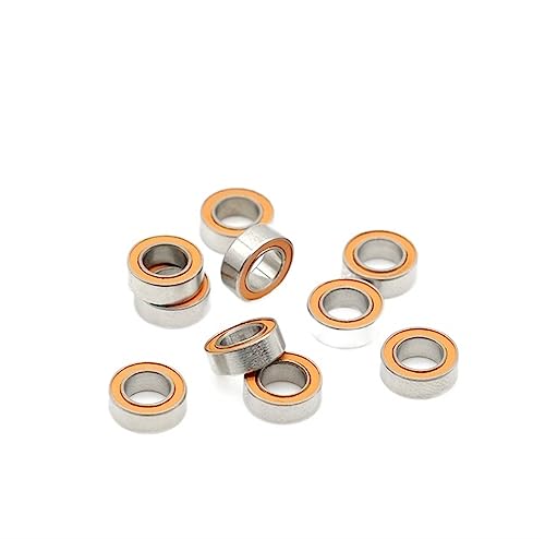 Rodamiento de acero inoxidable SMR74 2RS CB con blindaje bimetálico micro deep groove 3