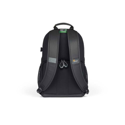 Lowepro Adventura BP 150 III, Camera Backpack with Tripod Holder, 11" Tablet Pocket, Back Side Access, for Mirrorless Camera, Compatible with Fujifilm XT200, Canon M50 MII, EOS R10, Nikon Z50, Black