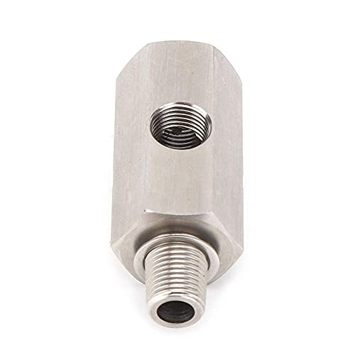 Raccordo A T Per Sensore Pressione Olio 1/8 BSPT/NPT - Adattatore Per Linea Alimentazione Turbo - Foto 2