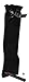 Produktbild Sockenprofi SockenZauber - Markenqualität 1 Paar Kniestrümpfe Trachtenstrümpfe Strümpfe mit Satin Schleife Schwarz + 1 Zauberstern (35/38)